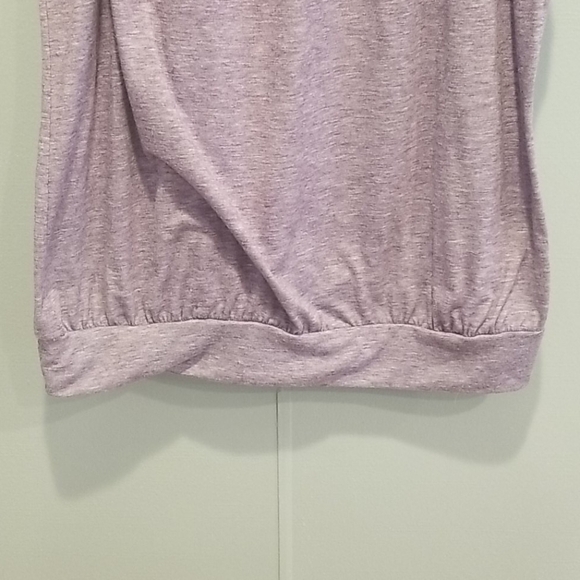 Miusey racer back tank top Sz L Purple - Picture 3 of 6
